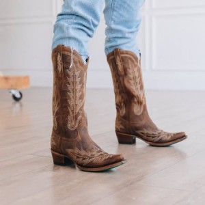 Lane Lexington Women's Boots Burnt Caramel | 81625-DKMC