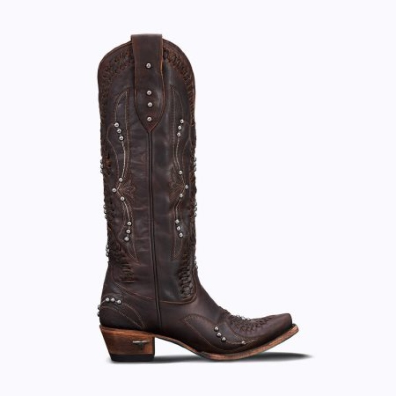 Lane Cossette Women's Boots Cognac | 80725-EUYG