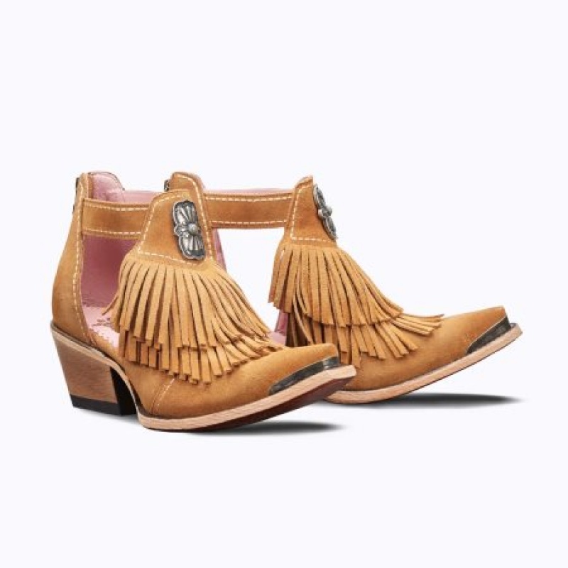 Lane Kiss Me at Midnight Women's Sandals Camel | 46587-OFNV