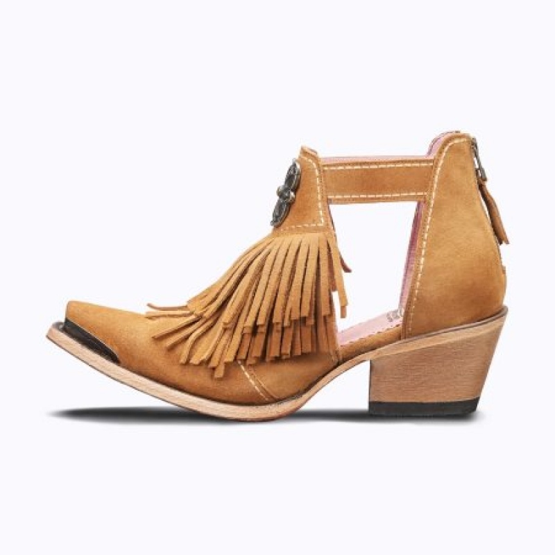 Lane Kiss Me at Midnight Women's Sandals Camel | 46587-OFNV