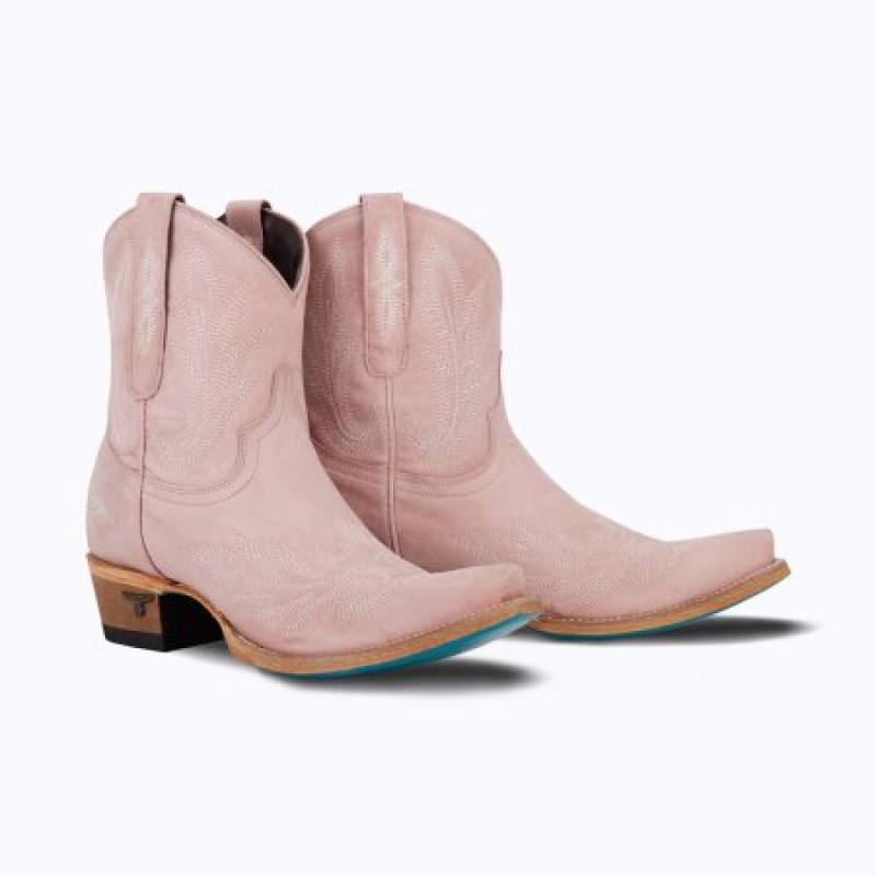 Lane Lexington Bootie Women's Booties Blush | 67129-NTHF