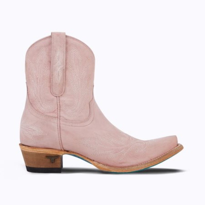 Lane Lexington Bootie Women's Booties Blush | 67129-NTHF