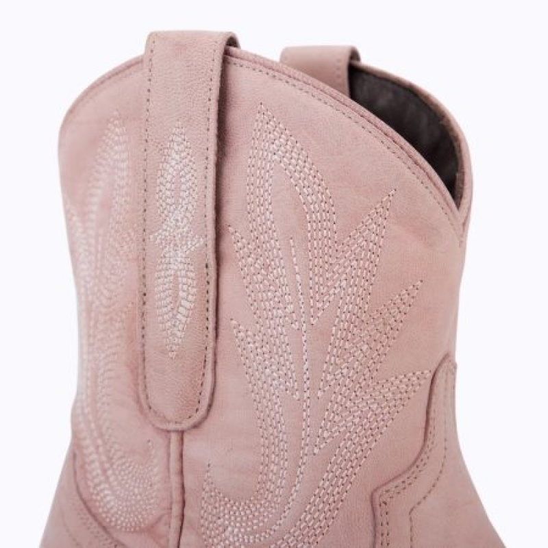 Lane Lexington Bootie Women's Booties Blush | 67129-NTHF