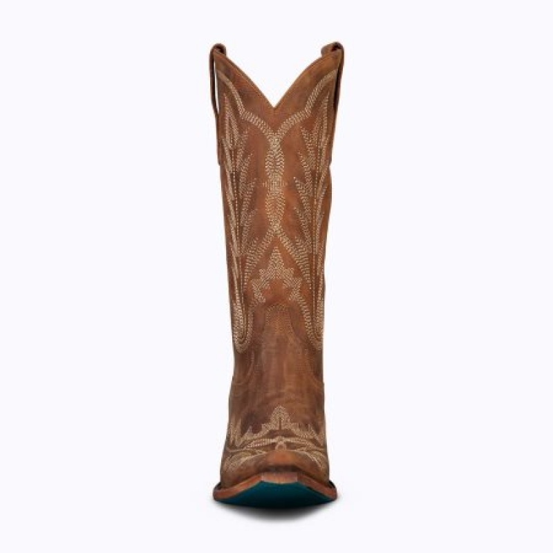 Lane Lexington Women's Boots Burnt Caramel | 81625-DKMC