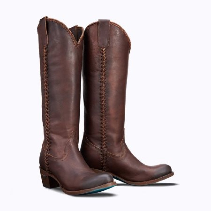 Lane PJ Boot Women's Boots Cognac | 52837-QLEX