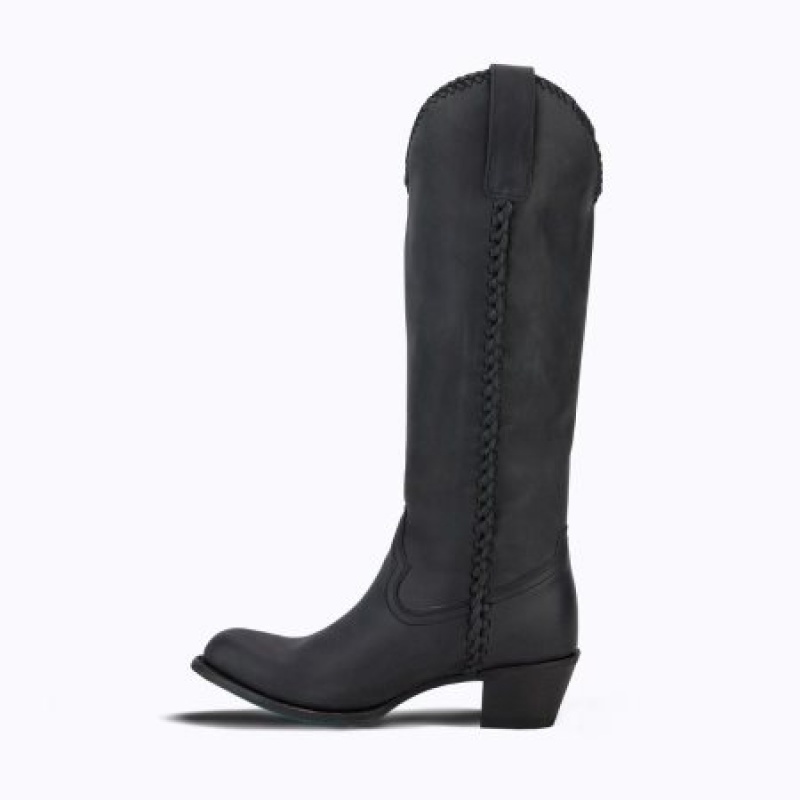 Lane PJ Boot Women's Boots Matte Black | 38501-XDAO