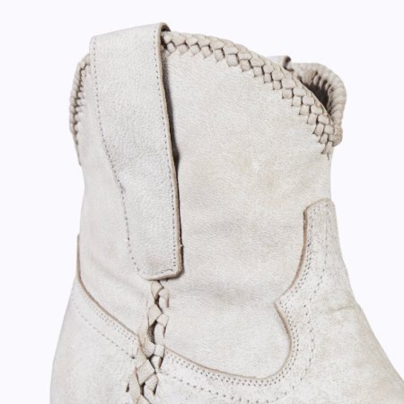 Lane PJ Shortie Women's Booties Ceramic Crackle | 20936-QJNX