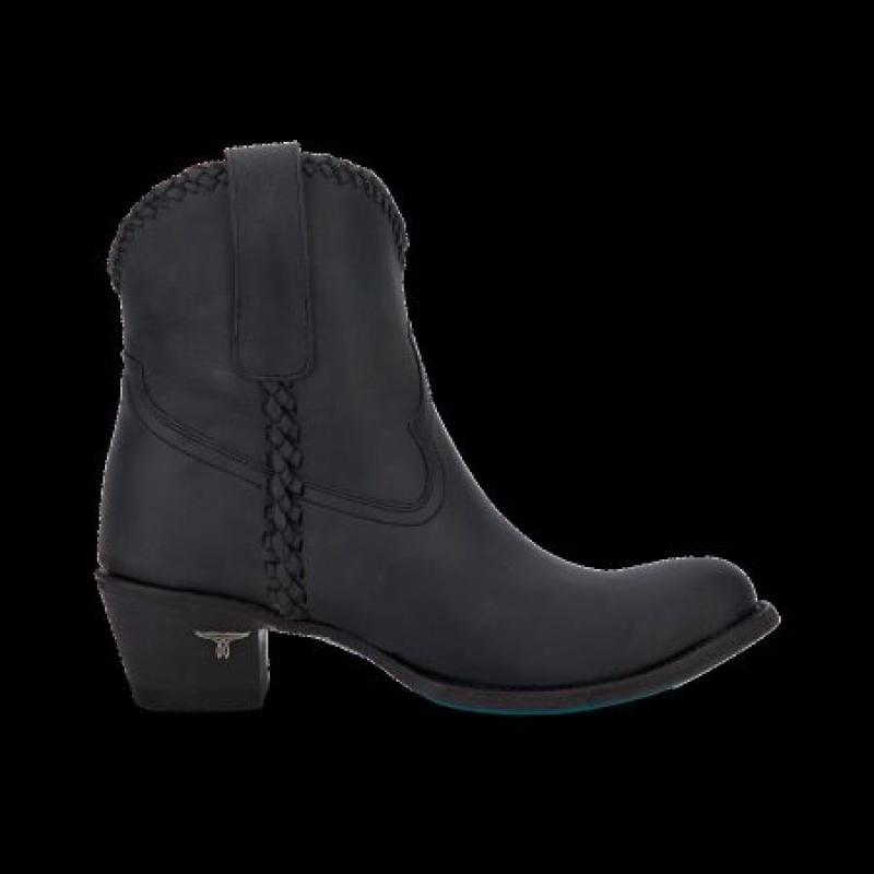 Lane PJ Shortie Women's Booties Matte Black | 93504-MPEX