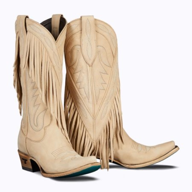 Lane Senita Falls Women's Boots Bone | 16982-LDST