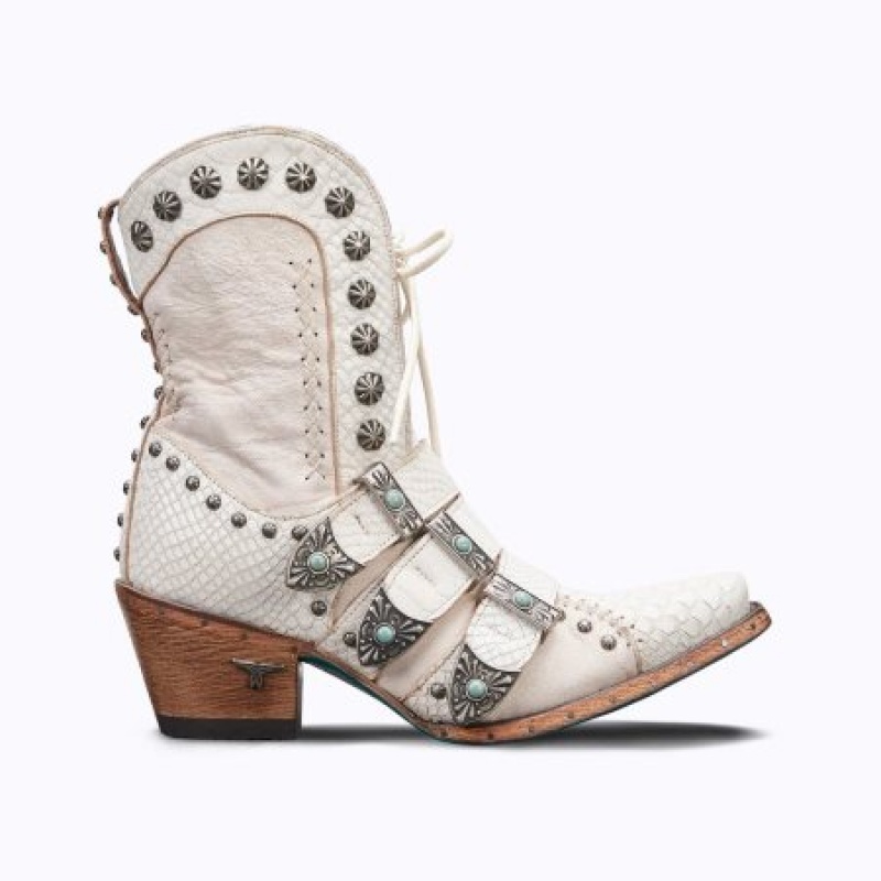 Lane Showdown Women's Booties Ceramic Crackle | 69475-GIVJ