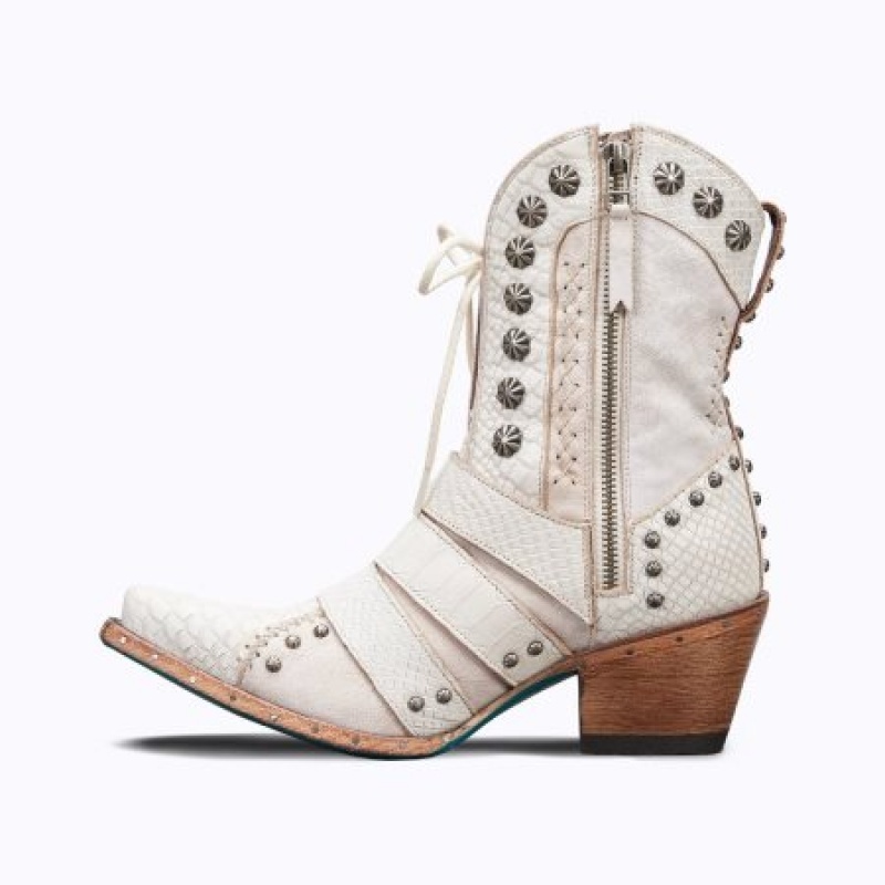 Lane Showdown Women's Booties Ceramic Crackle | 69475-GIVJ