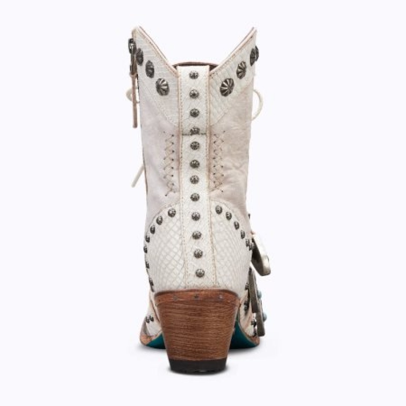 Lane Showdown Women's Booties Ceramic Crackle | 69475-GIVJ