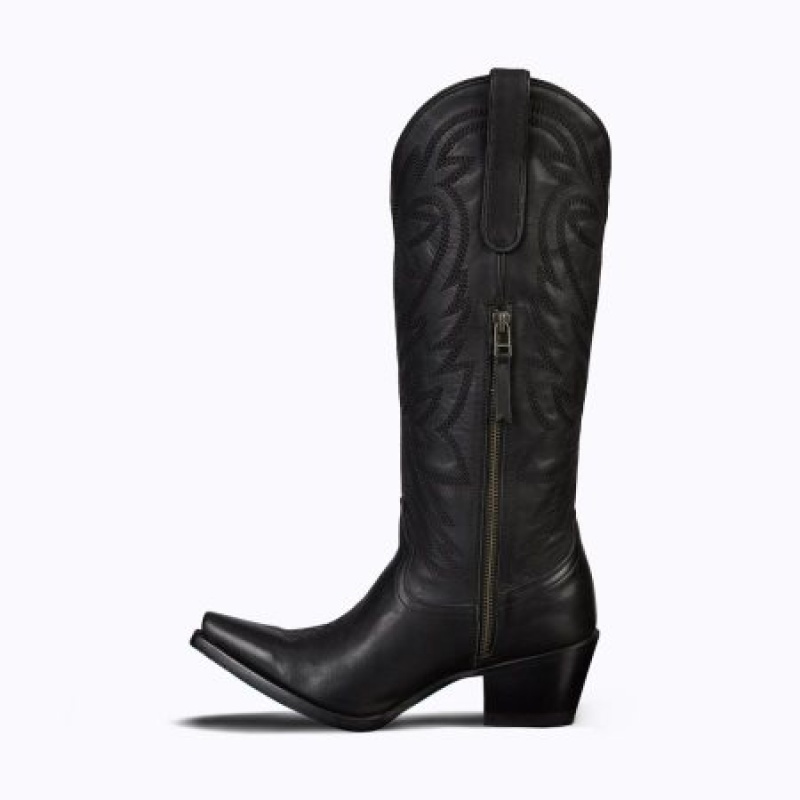 Lane Smokeshow Women's Boots Jet Black | 16493-FAMY