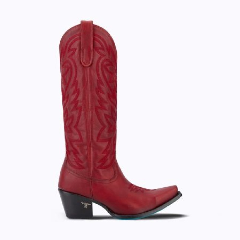 Lane Smokeshow Women's Boots Smoldering Ruby | 60832-ABGF