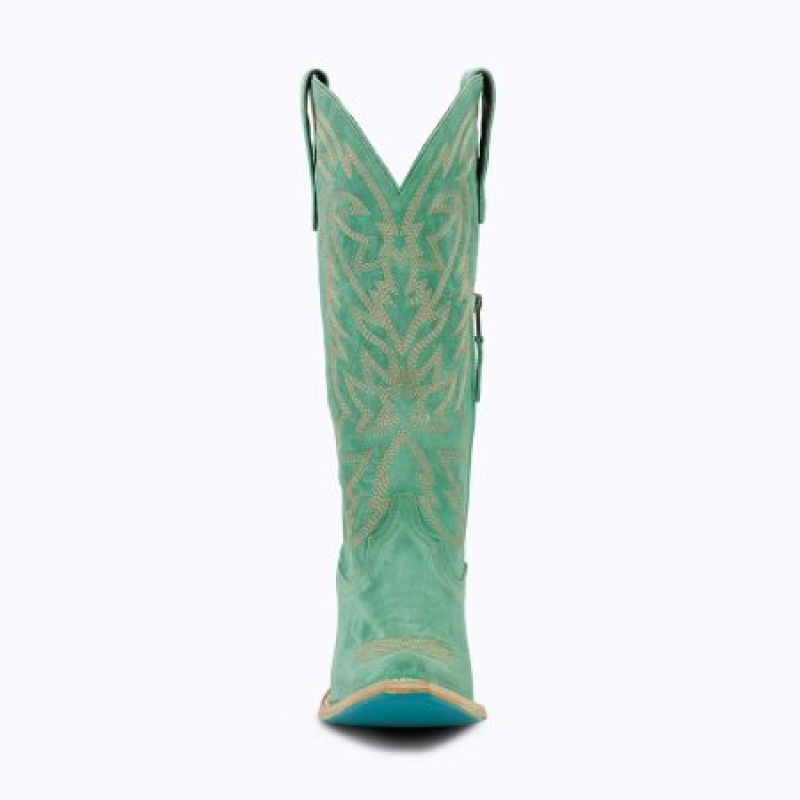 Lane Smokeshow Women's Boots Taos Turquoise | 34802-QSAK