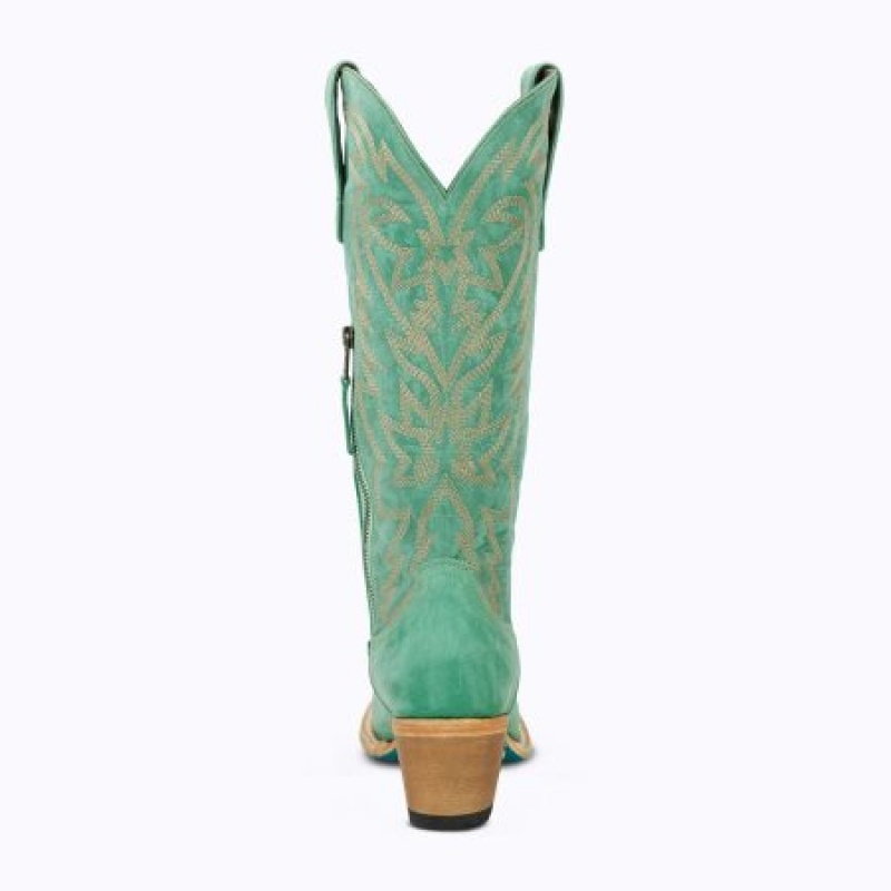 Lane Smokeshow Women's Boots Taos Turquoise | 34802-QSAK