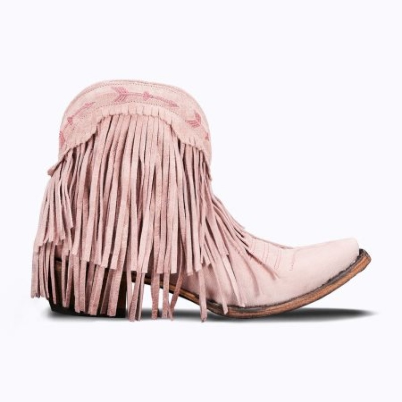 Lane Spitfire Women's Booties Blush | 31578-QSWM